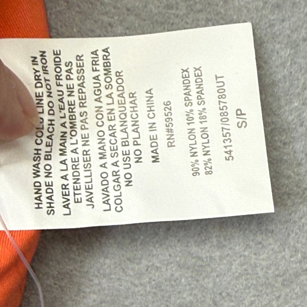 BECCA by Rebecca Virtue Modern Edge One-Piece Coral Rose Small $148 - Picture 11 of 11
